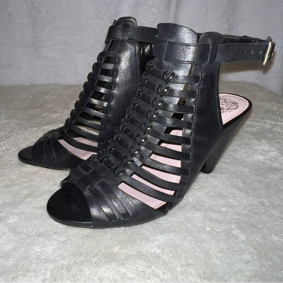 Vince Camuto black heels size 6 - Picture 4 of 12